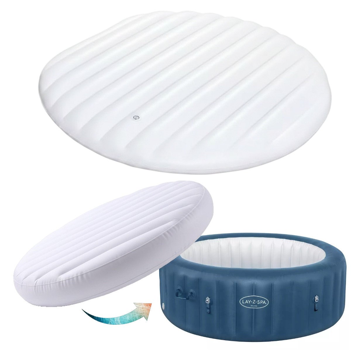 Pokrywa termoizolacyjna dmuchana poduszka do jacuzi Lay-Z-Spa 60029