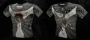 Masters FIGHT EQUIPMENT Koszulka męska treningowa, Fightwear Collection Wild Side Spider, rozmiar L - Kimona, stroje i obuwie - miniaturka - grafika 1