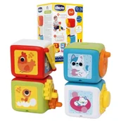Klocki - Chicco Wielofunkcyjne Kostki Edukacyjne - miniaturka - grafika 1
