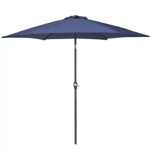 Beliani Parasol ogrodowy 270 cm morski VARESE - Parasole ogrodowe - miniaturka - grafika 1