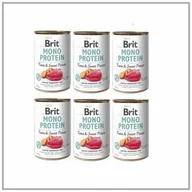 Mokra karma dla psów - Brit Mono Protein Tuna&Sweet Potato 6x400g Mokra karma monobiałkowa dla psa - miniaturka - grafika 1