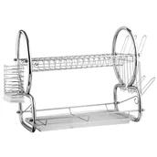 Pozostałe akcesoria kuchenne - Tadar SUSZARKA DO NACZYŃ OMEGA 56.5X25X38CM zakupy dla domu i biura OMEGA - miniaturka - grafika 1