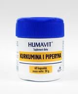 Układ nerwowy - Humavit Kurkumina i Piperyna, suplement diety, 60 kapsułek  3514741 - miniaturka - grafika 1