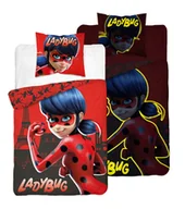 Pościel dla dzieci - Pościel 160x200 bawełniana świecąca w ciemności Miraculous - miniaturka - grafika 1