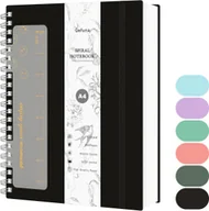 Zeszyty szkolne - NOTATNIK A5 300 STRON 100 G/M² DZIENNIK W LINIE SPIRALNY TWARDA OKŁADKA - miniaturka - grafika 1