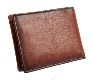 Portfel Męski Skórzany EL FORREST Mały Skóra Bydlęca Poziomy 916 A 29 BRĄZOWY RFID 11 x 8 x 2 [cm] - Portfele - miniaturka - grafika 8