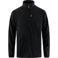 Swetry męskie - FJALLRAVEN 12600243-550 Övik Lite Polar Half Zip M Sweter męski czarny, rozmiar XXL - miniaturka - grafika 1