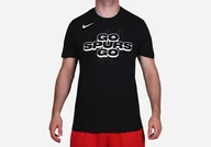 Koszulki męskie - Nike Nba San Antonio Spurs Mantra Dri-Fit Tee Black - miniaturka - grafika 1