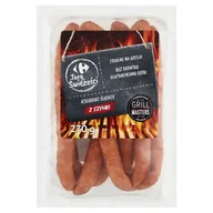 Kiełbasa i wędliny - Carrefour Targ Świeżości Kiełbaski śląskie z szynki 270 g - miniaturka - grafika 1