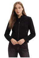 Kurtki damskie - Kurtka damska Desigual Las Vegas z eko skóry niebieska-XS - miniaturka - grafika 1