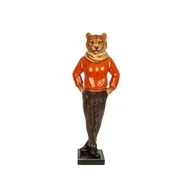 Figurki dekoracyjne - Figurka Dekoracyjna Romimex Czerwony Żywica Tygrys 14 x 37 x 10 cm - miniaturka - grafika 1