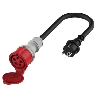 Adapter do ładowarki samochodu elektrycznego PLATINET EV A11C35S wtyczka Schuko 16A gniazdo CEE 16A - Ładowarki do samochodów elektrycznych - miniaturka - grafika 1
