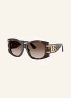 Okulary przeciwsłoneczne - Dolce & Gabbana Okulary Przeciwsłoneczne dg4501 braun - miniaturka - grafika 1