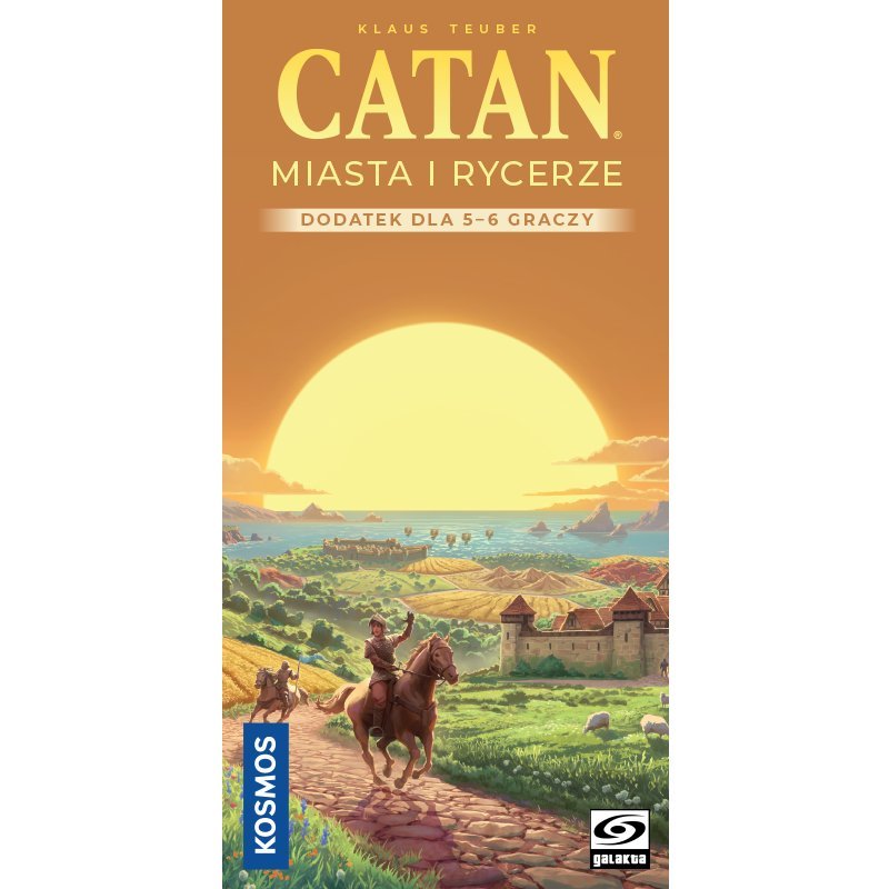 CATAN Miasta i rycerze - dodatek dla 5-6 graczy (2025)
