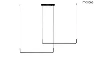 Lampy sufitowe - MOOSEE lampa wisząca SHAPE DUO 120 czarna - miniaturka - grafika 1