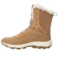 Śniegowce damskie - Jack Wolfskin Everquest Texapore Snow High W śniegowce damskie, chipmunk, 36 - miniaturka - grafika 1