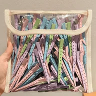 Ozdoby do włosów - TEMU 20 szt. Mieszane Kolory Spinki do Włosów, Niewidoczne Klipsy do Stylizacji z Efektem Objętości - miniaturka - grafika 1