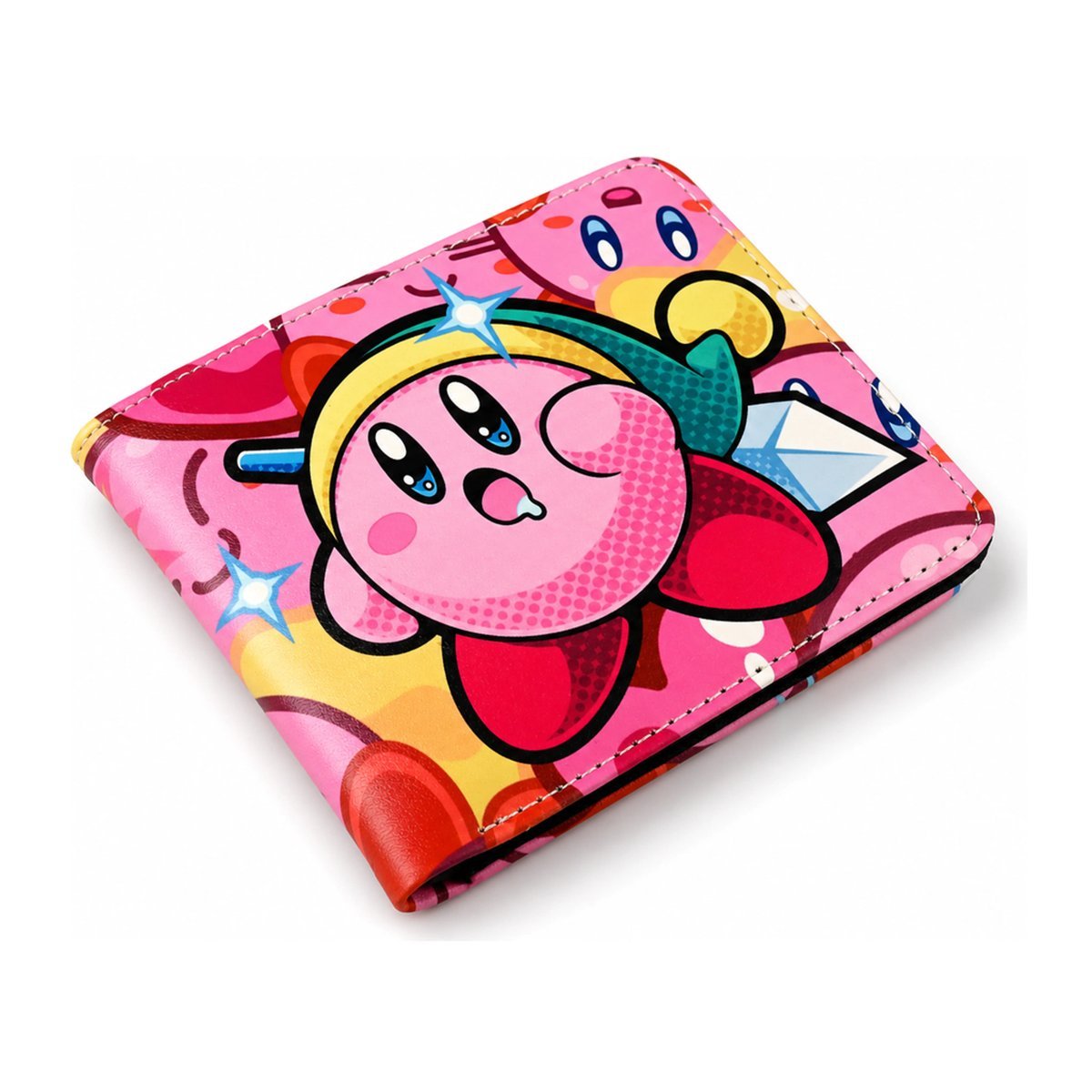 Avatars 13 cm Eko-Skóra Portfel Gamingowy Kirby's Return to Nintendo's Dreamland