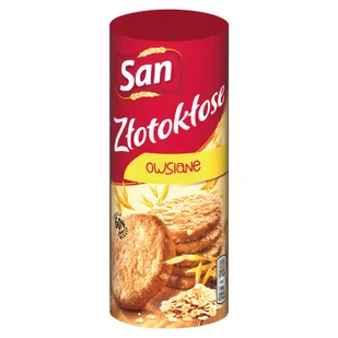 San Złotokłose Ciastka owsiane 188 g - Ciastka - miniaturka - grafika 1