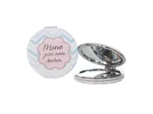 Lusterka do makijażu - Lusterko kieszonkowe Mamo jesteś moim skarbem - miniaturka - grafika 1