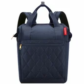 Plecaki - reisenthel Allrounder Plecak 39 cm rhombus midnight gold - miniaturka - grafika 1
