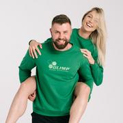 Sport OUTLET - Olimp Unisex Sweatshirt Green-S - miniaturka - grafika 1