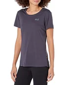 Kurtki damskie - Jack Wolfskin Damska kurtka TECH T W, grafitowa, duża - miniaturka - grafika 1