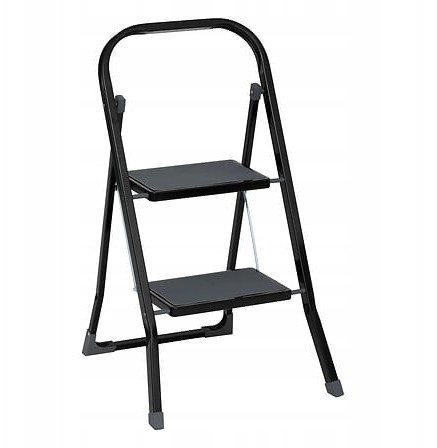 5five Drabina metalowa 2 stopniowa, 55 x 81 cm