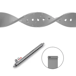 Pasek uniwersalny Alogy Strap z klamrą na smartwatch zegarek 18mm szary - Akcesoria do smartwatchy - miniaturka - grafika 6