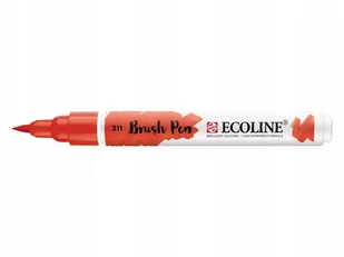 Talens PISAK ECOLINE BRUSH PEN: 311 VERMILION 11503110 - Kredki, ołówki, pastele i pisaki - miniaturka - grafika 1