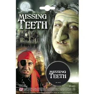 Widmann Czarny zębów  zębów lub braku VD-WDM4091S - Gadżety na imprezę - miniaturka - grafika 1