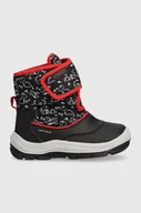 Buty dla chłopców - Geox śniegowce dziecięce kolor czarny - miniaturka - grafika 1