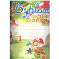 Podobrazia, bloki, papiery - Dyplom ukończenia Zerówki A4 Outlet - miniaturka - grafika 1