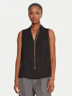 Bluzki damskie - Rinascimento Bluzka CFC0125726003 Czarny Regular Fit - miniaturka - grafika 1