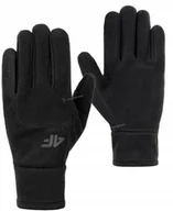 Rękawiczki - 4F RÄKAWICZKI POLAROWE WIATROSZCZELNE / rozm L - miniaturka - grafika 1