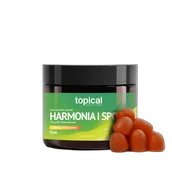 Suplementy naturalne - Żelki CBD Pomarańczowe Harmonia i Spokój Melisa Na Stres – TOPICAL - miniaturka - grafika 1