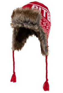 Czapka zimowa Pit Bull Mission Bay - Czerwona - Odzież taktyczna i umundurowanie - miniaturka - grafika 1