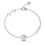 Bransoletki - Bransoletka Guess JUBB04 594JW Srebrny - miniaturka - grafika 1