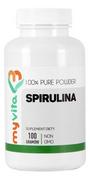 Suplementy naturalne - MyVita Spirulina proszek - butelka 100g M170 - miniaturka - grafika 1