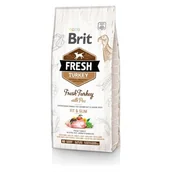 Sucha karma dla psów - Brit Fresh Turkey with Pea Light Fit & Slim 2,5 kg - miniaturka - grafika 1
