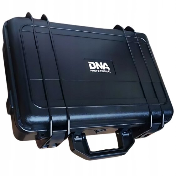 DNA CASE IP 38x29 solidna walizka case transportowy wodoszczelny pyłoszczelny czarny IP65 38x29x11,8 cm