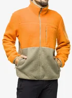 Kurtki męskie - Polar Marmot Aros Fleece Jacket - tangelo/vetiver - miniaturka - grafika 1