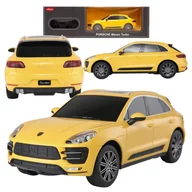 Zabawki zdalnie sterowane - Rastar Porsche Macan Turbo Pojazd Zdalnie Sterowany RC Samochód Auto 1:24 - miniaturka - grafika 1