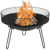 Paleniska ogrodowe - Ambiance Palenisko ogrodowe metalowe czarne 60 cm - miniaturka - grafika 1