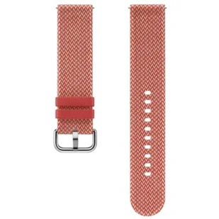 Samsung Kvadrat Band ET-SKR82 20 mm czerwony - Akcesoria do smartwatchy - miniaturka - grafika 1