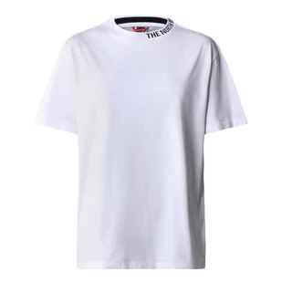 Koszulka The North Face Zumu 0A491QFN41 - biała - Koszulki sportowe damskie - miniaturka - grafika 1