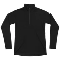 Koszulki sportowe damskie - Damska koszulka Devold Breeze Plus Merino 200 Zip Neck Wmn Rozmiar: S / Kolor: czarny - miniaturka - grafika 1