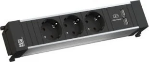 Listwa zasilająca Bachmann BACHMANN POWER FRAME Medium 3x gniazdo z uziemieniem 1x ładowarka USB - Listwy zasilające - miniaturka - grafika 1