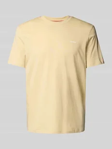 T-shirt z nadrukiem z logo model ‘Dero’ - Koszulki męskie - miniaturka - grafika 1
