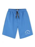 Spodenki damskie - Karl Lagerfeld Kids Szorty kąpielowe Z30411 M Niebieski Regular Fit - miniaturka - grafika 1